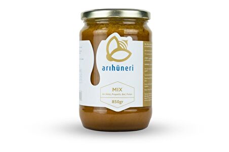 Arı Hüneri Mix (Arı Sütü-Bal-Polen-Propolis) 850 Gr