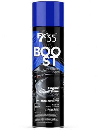 FX35 BOOST Motor Temizleme ve Parlatma Spreyi 600 ML