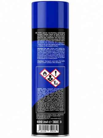 FX35 BOOST Motor Temizleme ve Parlatma Spreyi 600 ML