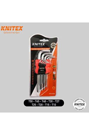 Knıtex KTX-408 Alyan Takımı 9 Parça Uzun