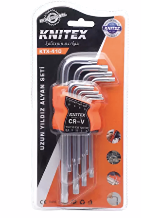 Alyan Seti (KNITEX)(KTX-410)(9 Parça Uzun Yıldız)