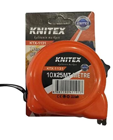 Knitex Ktx 1131 Şerit Metre 10 Metre 25Mm / Knıtex