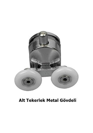 Knıtex Krom Duşakabin Tekerleği 2 Li KTX-2703