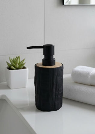 Pablito Sıvı Sabunluk - Plastik Sabunluk - 260 ML Siyah
