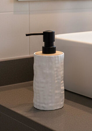 Pablito Sıvı Sabunluk - Plastik Sabunluk - 260 ML Beyaz