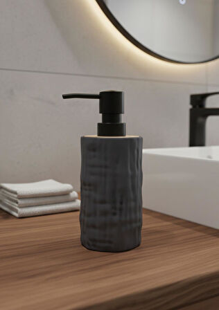 Pablito Sıvı Sabunluk - Plastik Sabunluk - 260 ML Gri