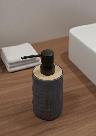 Pablito Sıvı Sabunluk - Plastik Sabunluk - 260 ML Gri