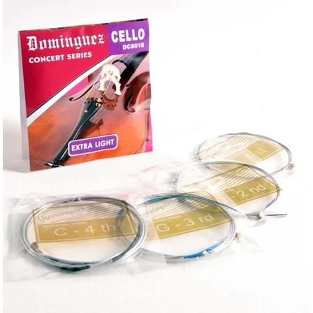 Dominguez DCS018 Viyolonsel Teli Çello Teli Takım 4 Adet