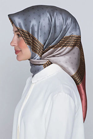 Armine E19YA8113D0324 Dj Saf İpek Eşarp 8113D (T) (Nostalji Twill)