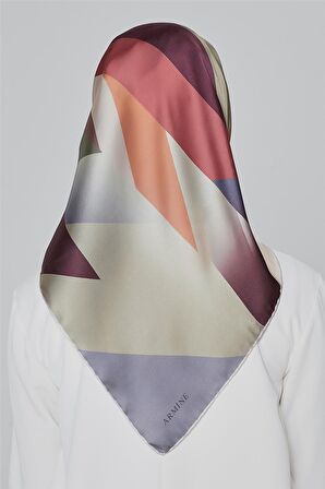 Armine Twill İpek Eşarp 20Ka8424 02
