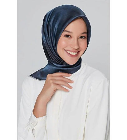 Armine Nostalji Tivil İpek 8333-82 Lacivert  Karışık Desen