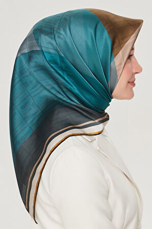 Armine 2021/22 Sonbahar Kış Serisi   İpek Twill Eşarp 8516D-83