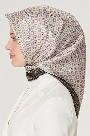 Armine Twill İpek Eşarp 21Y8557 37