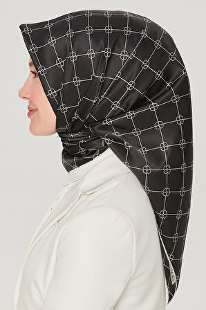 Armine Nostalji Serisi İpek Twill Eşarp 8555D-14
