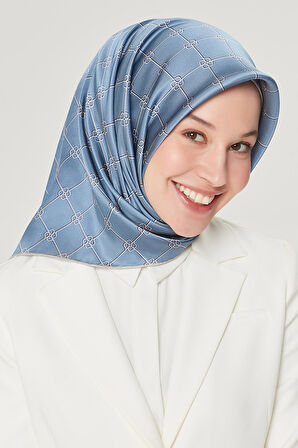 Armine Nostalji Serisi İpek Twill Eşarp 8555D-17