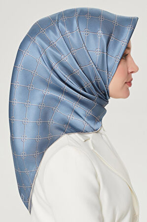 Armine Nostalji Serisi İpek Twill Eşarp 8555D-17