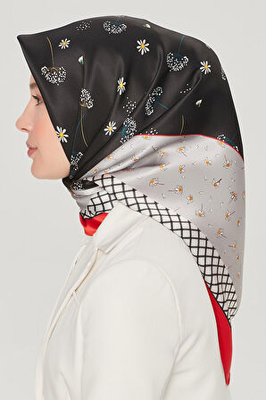 Armine Yeni Sezon 2022 İlkbahar Yaz Serisi %100 İPEK Twill Eşarp Modelleri Tesettür Nağme Ürünü 8517D-09