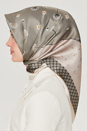 Armine 2021/22 Sonbahar Kış Serisi   İpek Twill Eşarp 8517D-36