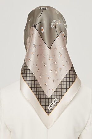 Armine 2021/22 Sonbahar Kış Serisi   İpek Twill Eşarp 8517D-36