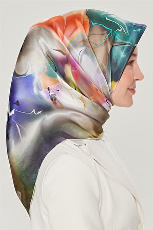 Armine Twill İpek Eşarp 21Y8527 80