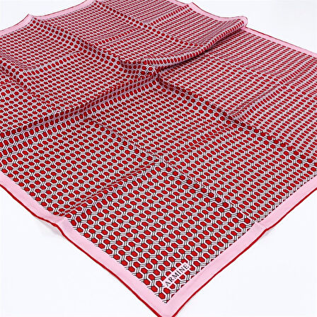 Saf İpek Twill Eşarp 8401D 80