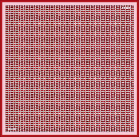 Saf İpek Twill Eşarp 8401D 80