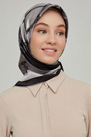 Armine Nostalji Serisi Twill İpek Eşarp 8620D-05