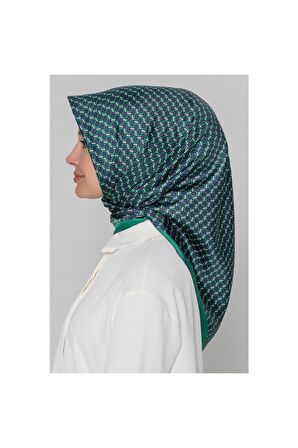 ARMİNE 90X90  İPEK EŞARP 8401D (SURA) (NOSTALJİ)