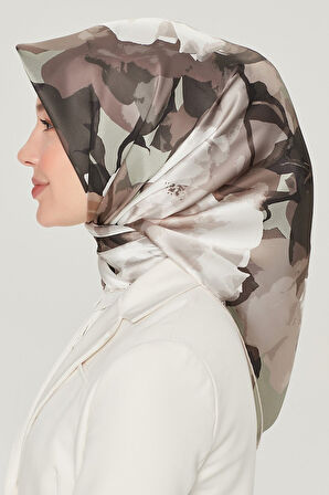 Armine Nostalji Serisi Twill İpek Eşarp 8534D-88