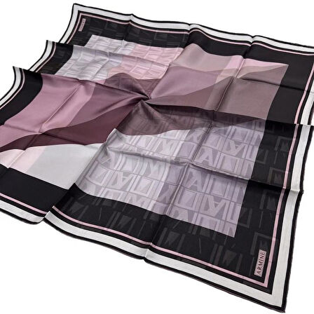 Armine E21YA8516D0402 Dj Saf İpek Eşarp 8516D (T)  (Nostalji Twill)