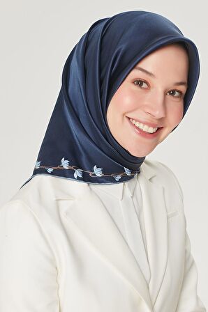 Armine Nostalji Serisi Twill İpek Eşarp 8553D-80