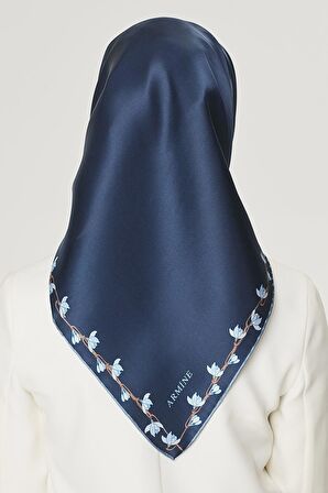 Armine Nostalji Serisi Twill İpek Eşarp 8553D-80