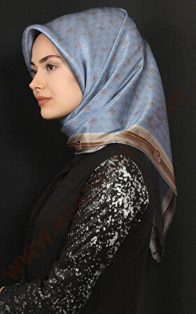 Armine E18YA8015D0122 Dj Saf İpek Eşarp 8015D (T)  (Nostalji Twill)