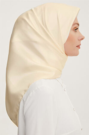 Düz Boyalı % 100 Sura İpek Eşarp 0010D