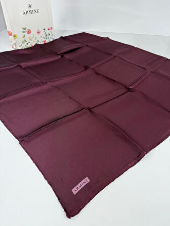 Düz Boyalı % 100 Sura İpek Eşarp 0010D