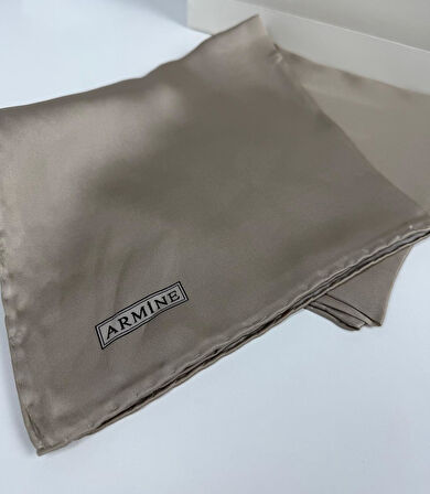 Düz Boyalı % 100 Sura İpek Eşarp 0010D