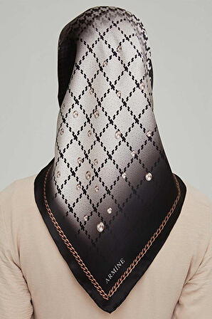 Armine Nostalji Serisi Sura İpek Eşarp 8612DS-80