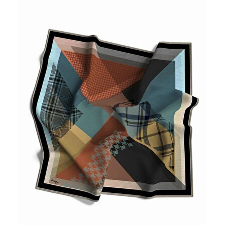 Armine E21KA8620D0409 Dj Saf İpek Eşarp 8620D (T)  (Nostalji Twill)