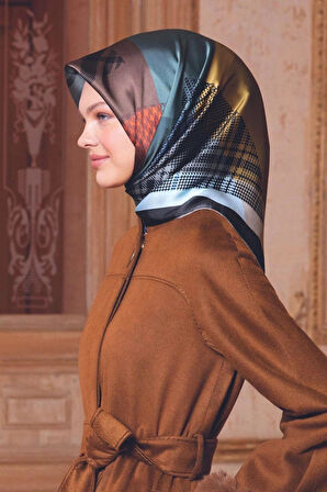 Armine E21KA8620D0409 Dj Saf İpek Eşarp 8620D (T)  (Nostalji Twill)