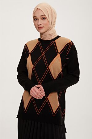 Armine Tunik 22KD2032 Siyah