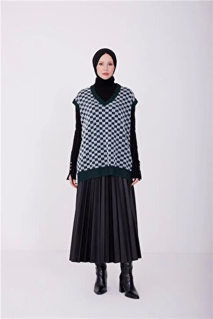 Armine Süveter 23KD4206 Yeşil