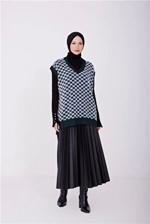 Armine Süveter 23KD4206 Yeşil