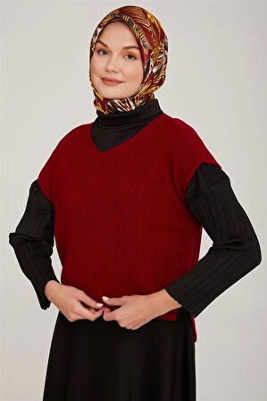 Armine Süveter 22Kd4213 Kırmızı