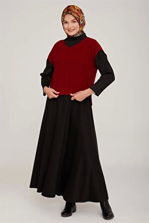 Armine Süveter 22Kd4213 Kırmızı