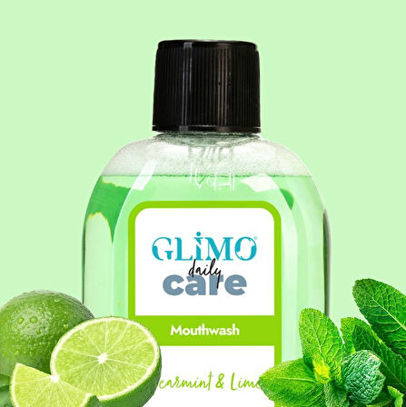 Glimo Daily Care Ağız Bakım Suyu Bahçenanesi Misket Limonu Nanesi 250 ml