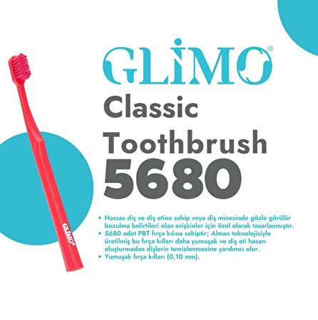 Glimo Classic Extra Soft 5680 Diş Fırçası