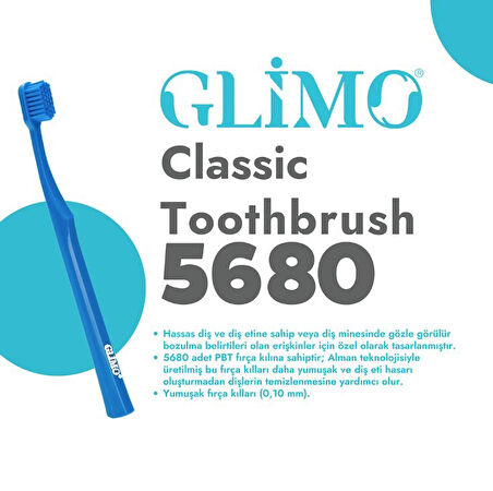 Glimo Classic Extra Soft 5680 Diş Fırçası