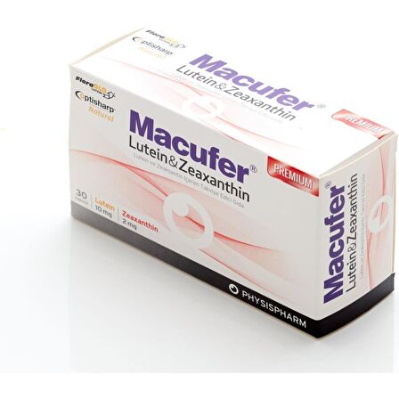 Macufer Lutein & Zeaxanthin 30 Kapsül