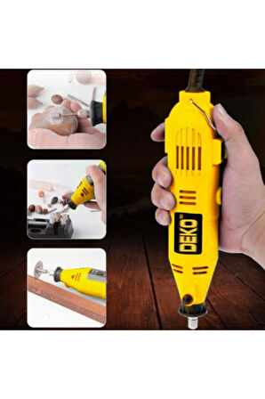 300 Parça 450 Watt 60.000 Rpm 6 Kademe Devir Ayarlı Hobi Gravür Setimini Taşlamadkt-450g