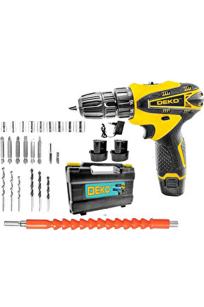 Pro Speed 24 V 4 Ah Metal Şanzuman Çift Akülü Vidalama Armut Şarjlı Matkap + Full Prof. Set Hediyeli